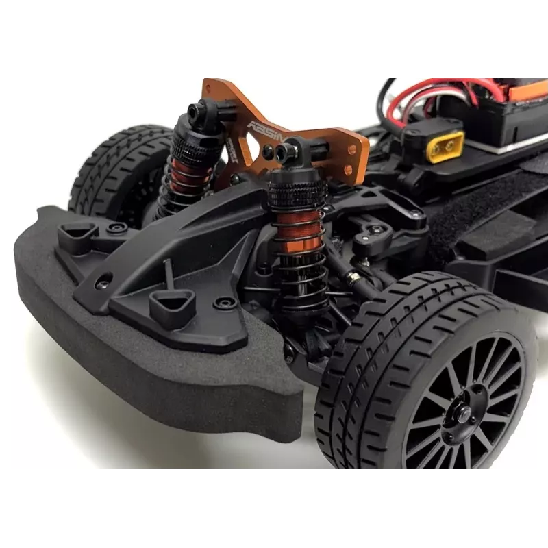 Absima Speed Demon 1:12 ralliauto 4WD Brushless RTR RC-malli valkoinen 70 km/h