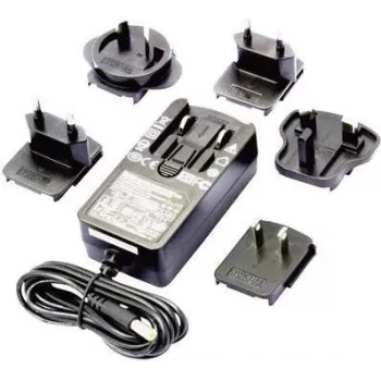 Dehner SYS 1541-2412-W2E 12V 2A kiinteän jännitteen pistokevirtalähde, 24W, 5,5x2,1mm DC-pistoke, Level VI
