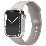 VONMÄHLEN Classic Band 2 Apple Watch 40/41/42mm, täysinahkainen ranneke, kerma
