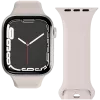 VONMÄHLEN Classic Band 2 Apple Watch 40/41/42mm, täysinahkainen ranneke, kerma
