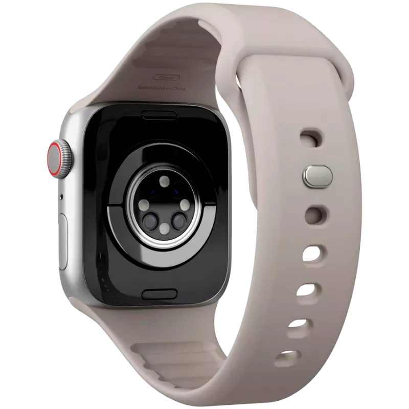 VONMÄHLEN Classic Band 2 Apple Watch 40/41/42mm, täysinahkainen ranneke, kerma
