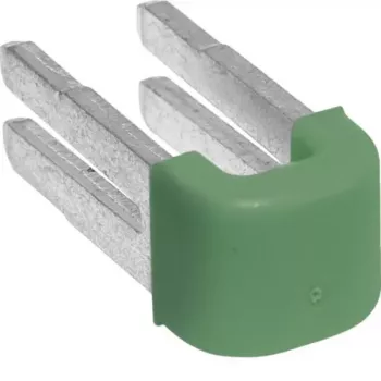Hager KN99E QuickConnect PE-pistosiita, 2-napainen, vihreä/keltainen, 10 kpl:n pakkaus