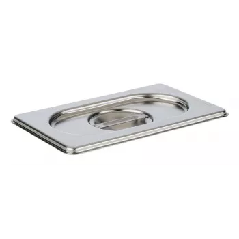 APS GN 1/9 kansi 175 x 108 x 25 mm ruostumaton teräs, ilman lusikkauraa, konepesunkestävä - 1 kpl (81591)