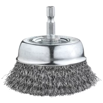 kwb kuppiharja - kierretty solmu - 0,3 mm - 6 mm - 7,5 cm - metalli - kivi - metalli (606330)