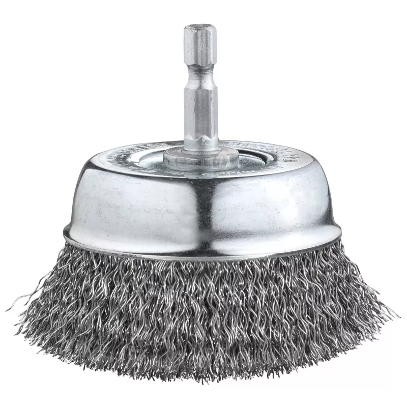 kwb kuppiharja - kierretty solmu - 0,3 mm - 6 mm - 7,5 cm - metalli - kivi - metalli (606330)