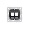 GIRA tukirengas 560100 Modular Jack 1 2-kertainen (560100)
