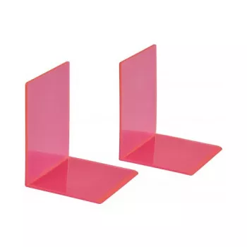 MAUL kirjatuki 10 x 10 x 13 cm neonpinkki (pari)