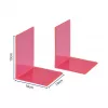 MAUL kirjatuki 10 x 10 x 13 cm neonpinkki (pari)