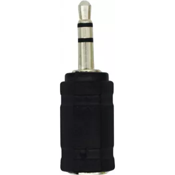 LogiLink CA1102 stereo-headset-sovitin 3,5mm pistoke 2,5mm liitäntään musta