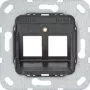 Gira tukirengas 560400 Modular Jack 4, 2-osainen, antrasiitti