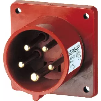 MENNEKES 853 Push-In-liitin, 1-napainen, 24 A, 450 V, 0,5-2,5 mm², läpinäkyvä