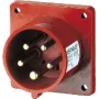 MENNEKES 853 Push-In-liitin, 1-napainen, 24 A, 450 V, 0,5-2,5 mm², läpinäkyvä