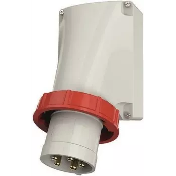 MENNEKES CEE kojerasia 5-napainen 125A 400V 6h IP67 kulmamallinen ruuviliittimet punainen