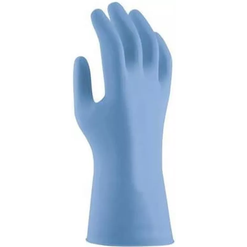 Uvex u-fit strong N2000 nitriilikertakäyttökäsineet, koko S, sininen, puuteriton 6096207