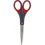 3M Scotch Precision sakset 180 mm punainen/harmaa terävä ruostumaton teräs Comfort Grip (1447)
