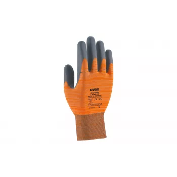 Uvex phynomic X-FOAM HV turvakäsineet, koko 8, keltainen/musta 6005408