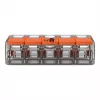 WAGO 221-415 COMPACT liitin 5-johdin 4 mm², 25 kpl:n pakkaus