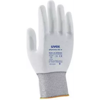 Uvex phynomic lite w suojakäsineet, koko 9, harmaa/valkoinen 6004109