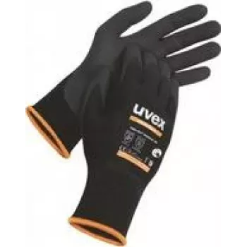 UVEX 6002612 antistaattinen turvakäsine, koko 12, harmaa/musta, 1 pari