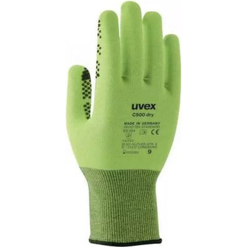 Uvex Handschutz Strick-HS, C500 dry, koko 8 (6049908)
