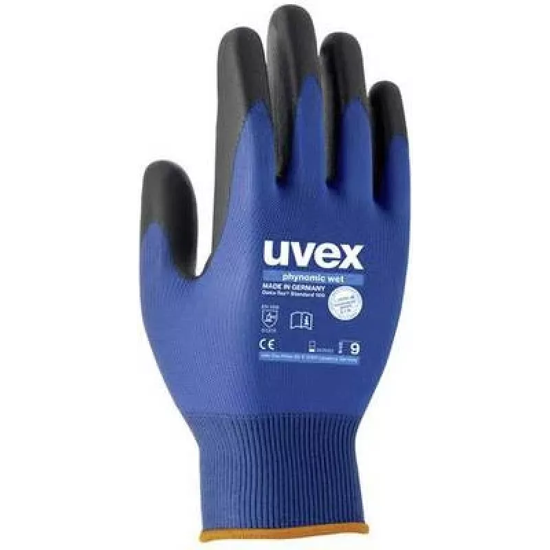 Uvex phynomic WET turvakäsineet, koko 7 (6006007)