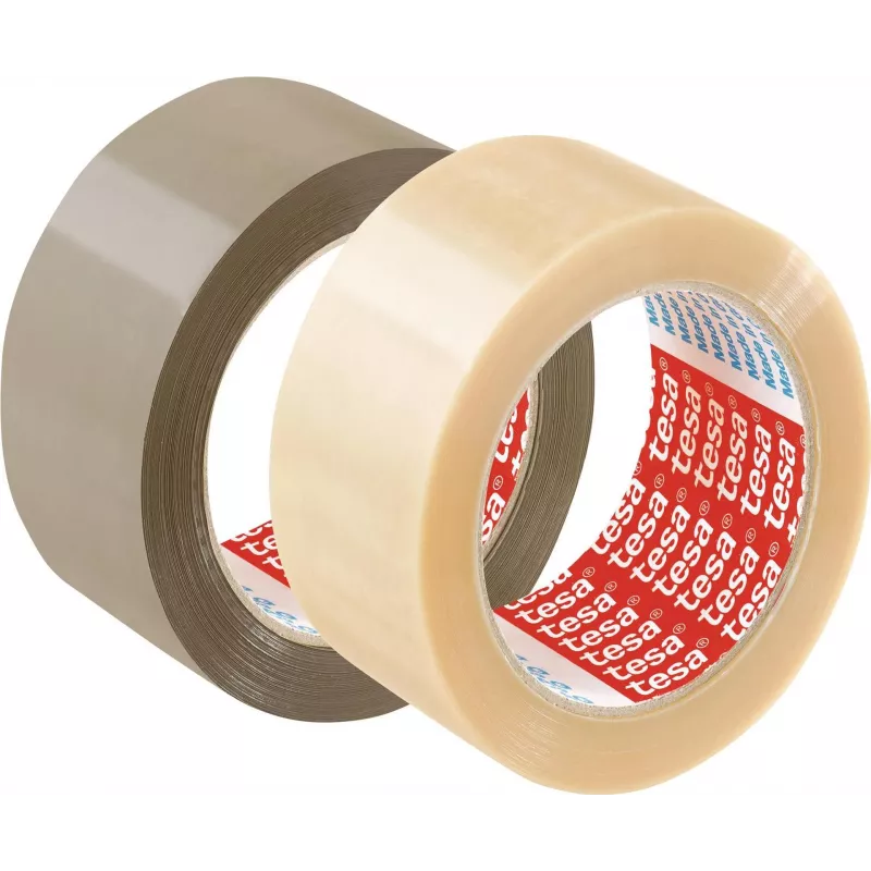 TESA erittäin vahva 66 m PVC läpinäkyvä pakkausteippi (57176)