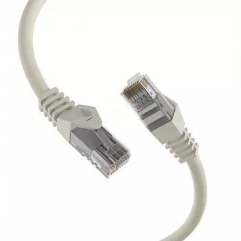 EFB Elektronik RJ45 patch-kaapeli Cat.5e U/UTP LSZH CCA AWG24/7 harmaa 1m K8110GR.1