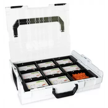 WAGO 887-927 kompakti liitinsarja L-BOXX 102:ssa, 240 kpl, 221-sarja