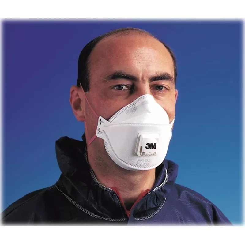 3M Aura 9332+ FFP3 kertakäyttöinen hengityssuojain Cool Flow -venttiilillä, 10 kpl pakkaus