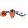 JOY-IT BUTTON22A-M-GR painike, vihreä, 250V AC 3A, IP67 IK10, 25mm