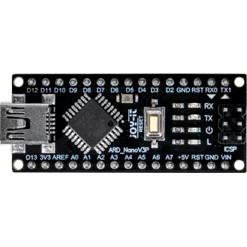 Joy-IT ARD Nano V3P Arduino-yhteensopiva Nano-kortti ATmega328P Mini-USB