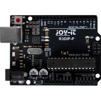 Joy-IT ARD_R3DIP-P Arduino UNO R3 yhteensopiva mikrokontrollerikortti ATmega328P DIP