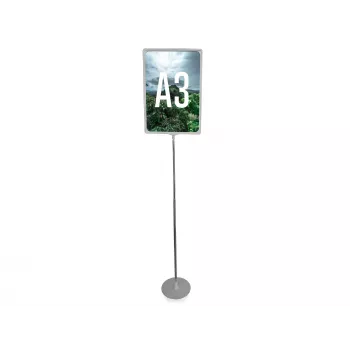 LMG PLSTA3-SI julisteteline Exclusive A3 hopea