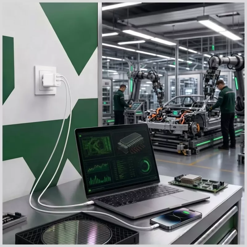 4smarts PDPlug SiC Dual 45W 2C valkoinen seinälaturi
