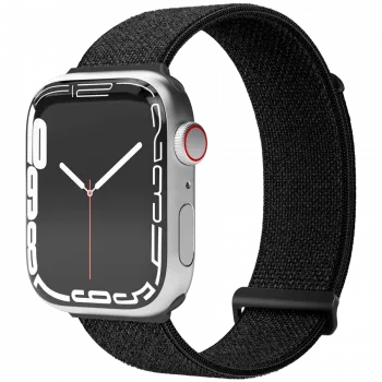 VONMÄHLEN Fitness Loop 2 urheiluranneke Apple Watch 44mm, 45mm, 46mm, 49mm - musta