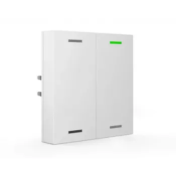 MDT BE-TAL63T2.01 KNX kosketusanturi Light 63, 2-kertainen, RGBW, lämpötila-anturi, Studio Weiß Glänzend