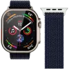 VONMÄHLEN Woven Loop Apple Watch 44/45/49mm, Navy