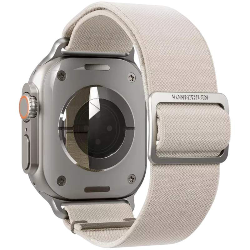 VONMÄHLEN Classic Nylon Loop 44, 45, 46, 49mm yksi koko, Creme