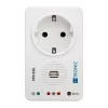 H-Tronic 1114800 sähkökatkovahdin, paristokäyttöinen, 80 dB hälytys