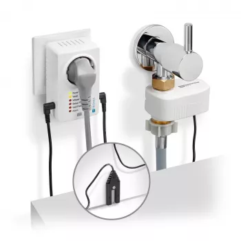 H-Tronic 1114725 verkkovirtakäyttöinen vesivahdin ulkoisella anturilla