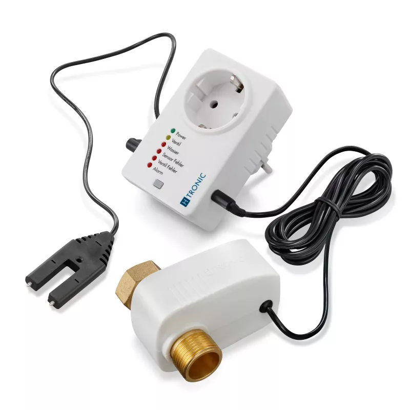 H-Tronic 1114725 verkkovirtakäyttöinen vesivahdin ulkoisella anturilla
