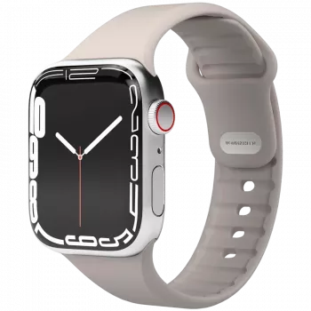 VONMÄHLEN Classic Band 2 Apple Watch 44 mm, 45 mm, 49 mm, yksi koko, kerma