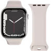 VONMÄHLEN Classic Band 2 Apple Watch 44 mm, 45 mm, 49 mm, yksi koko, kerma