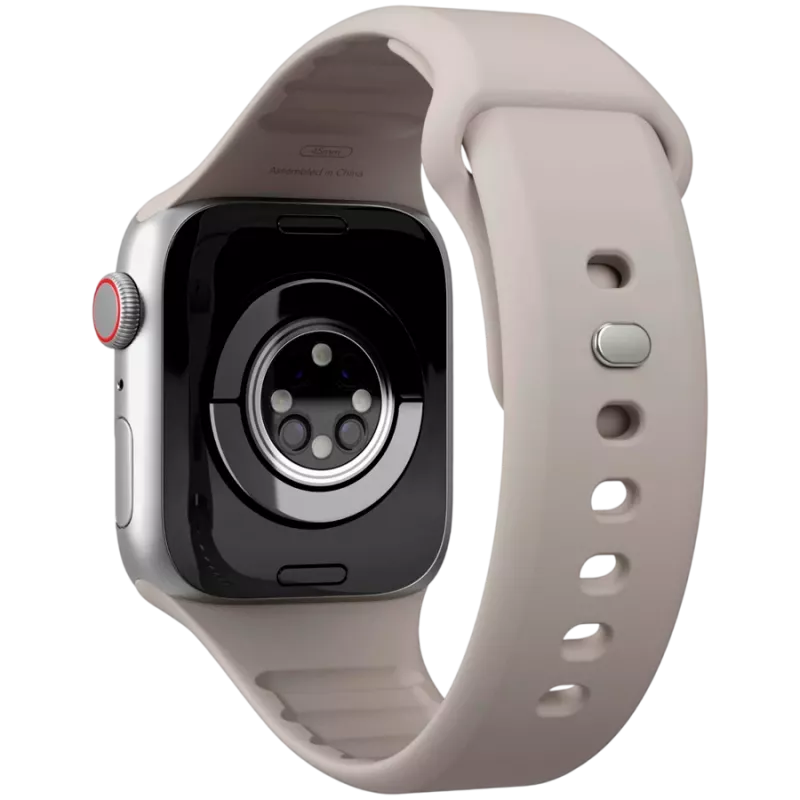 VONMÄHLEN Classic Band 2 Apple Watch 44 mm, 45 mm, 49 mm, yksi koko, kerma