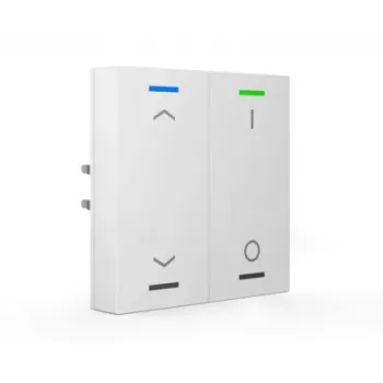 MDT BE-TAL63T2.C1 KNX kosketusanturi 2-kertainen RGBW, Studio valkoinen kiiltävä