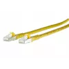METZ CONNECT 1308450377-E Cat6a S/FTP -verkkokaapeli, keltainen, 0,3 m