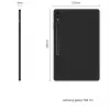 MRDISC takakansi Samsung Galaxy Tab S10+ 5G 256 GB -laitteelle, musta TPU (MG-BCSGTABS105GSW)