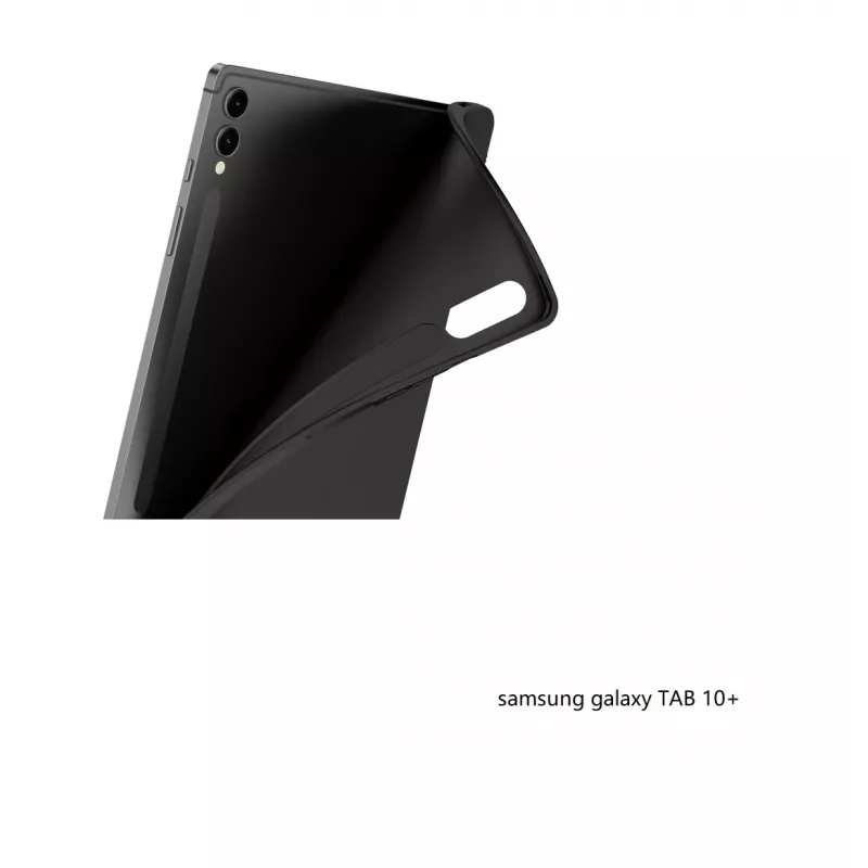 MRDISC takakansi Samsung Galaxy Tab S10+ 5G 256 GB -laitteelle, musta TPU (MG-BCSGTABS105GSW)