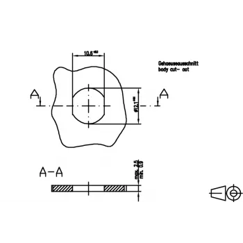 METZ CONNECT MMT361A115-0001 M12-liitin 5-napainen A-koodattu ruuviliitäntä kenttäasennettava liitin, suora, IP67, teräs