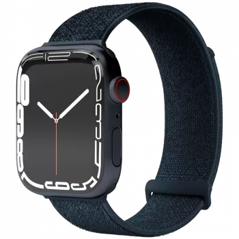 VONMÄHLEN Fitness Loop 2 -älykellon ranneke 44mm, 45mm, 46mm, 49mm kotelolle, yksi koko, laivastonsininen